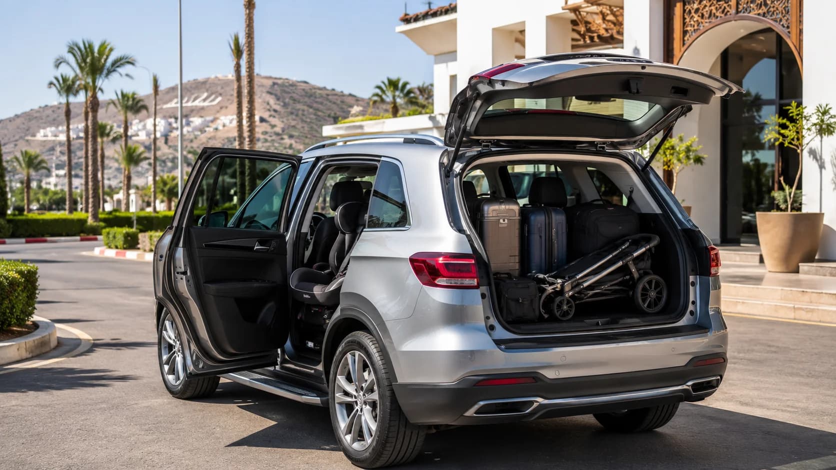 Alquiler de coches en Agadir con sillas infantiles: una guía de seguridad familiar