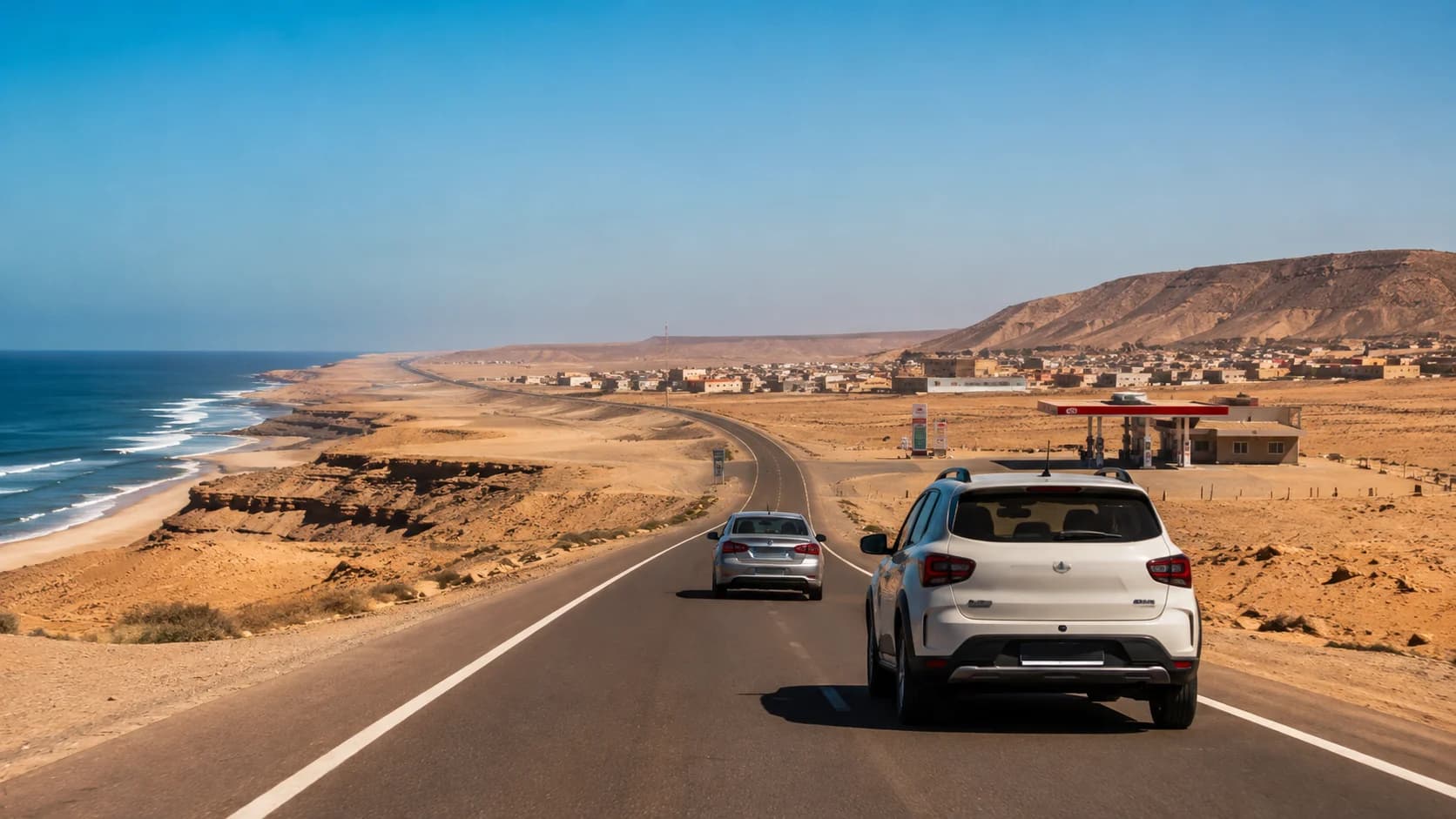 Agadir naar Laayoune met de auto: Gids voor de Atlantische Sahara Route