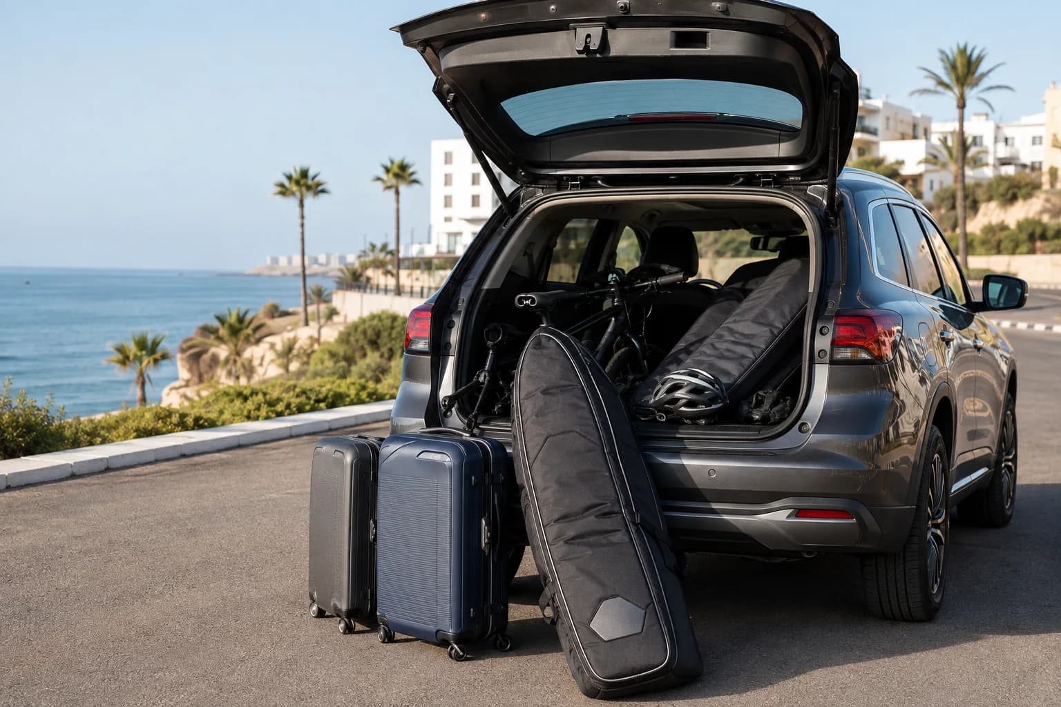 Autohuur Agadir voor Surfplanken, Fietsen & Sportuitrusting
