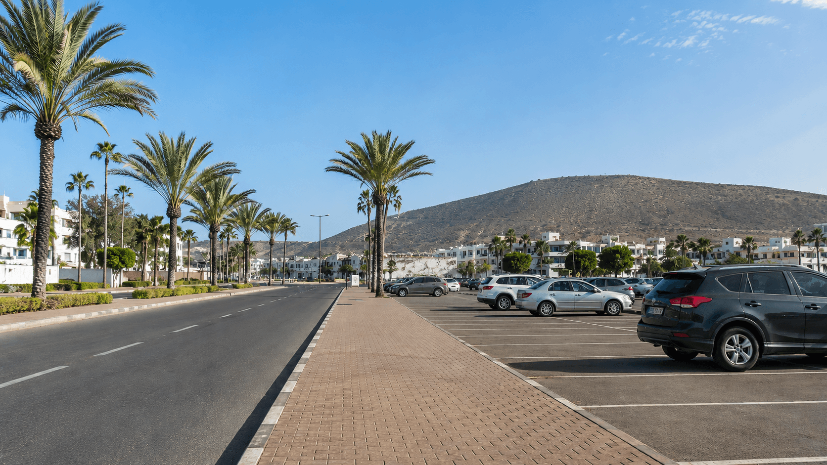 Parken in Agadir: Wo parken, Kosten & lokale Tipps