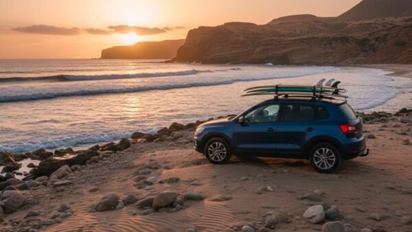 Car Rental for Surfers in Agadir Board-Friendly Models and Roof Rack Rules
