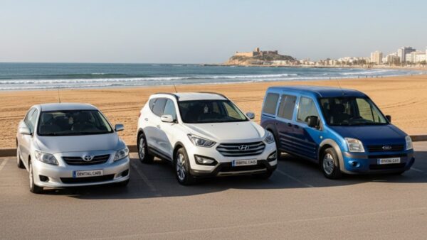 Family Car Rental in Agadir 5 Seats vs 7 Seats vs Van