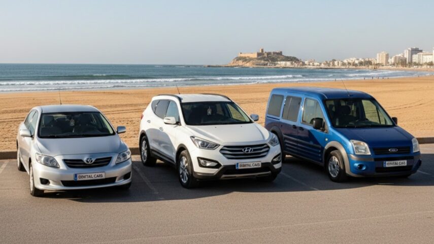 Family Car Rental in Agadir 5 Seats vs 7 Seats vs Van
