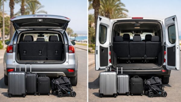 7-Seater vs Van in Agadir Comfort, Luggage, and Real Seat Space