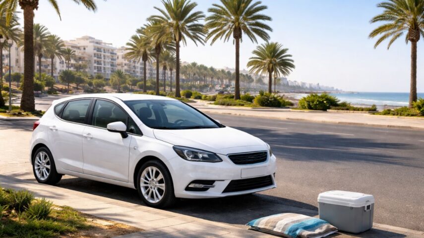 Agadir City Driving Small Car Benefits Tourists Notice on Day 1